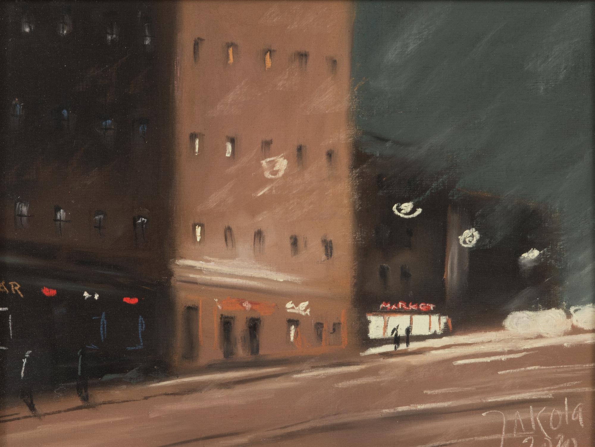Timo Jakola, pastel, signed and dated 2020.