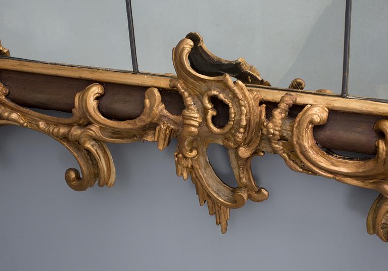 SPEGEL, Louis XV-stil, 1800-talets senare del.