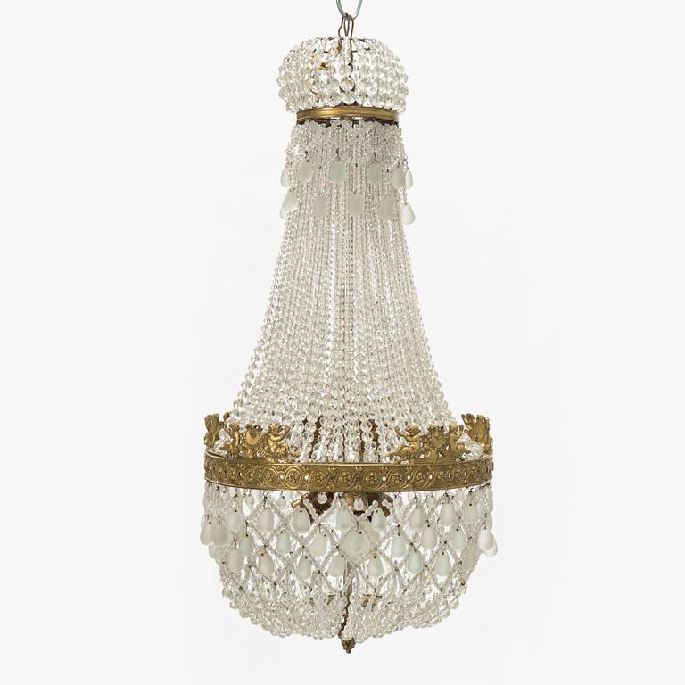 Chandelier, Empire style, 20th century.