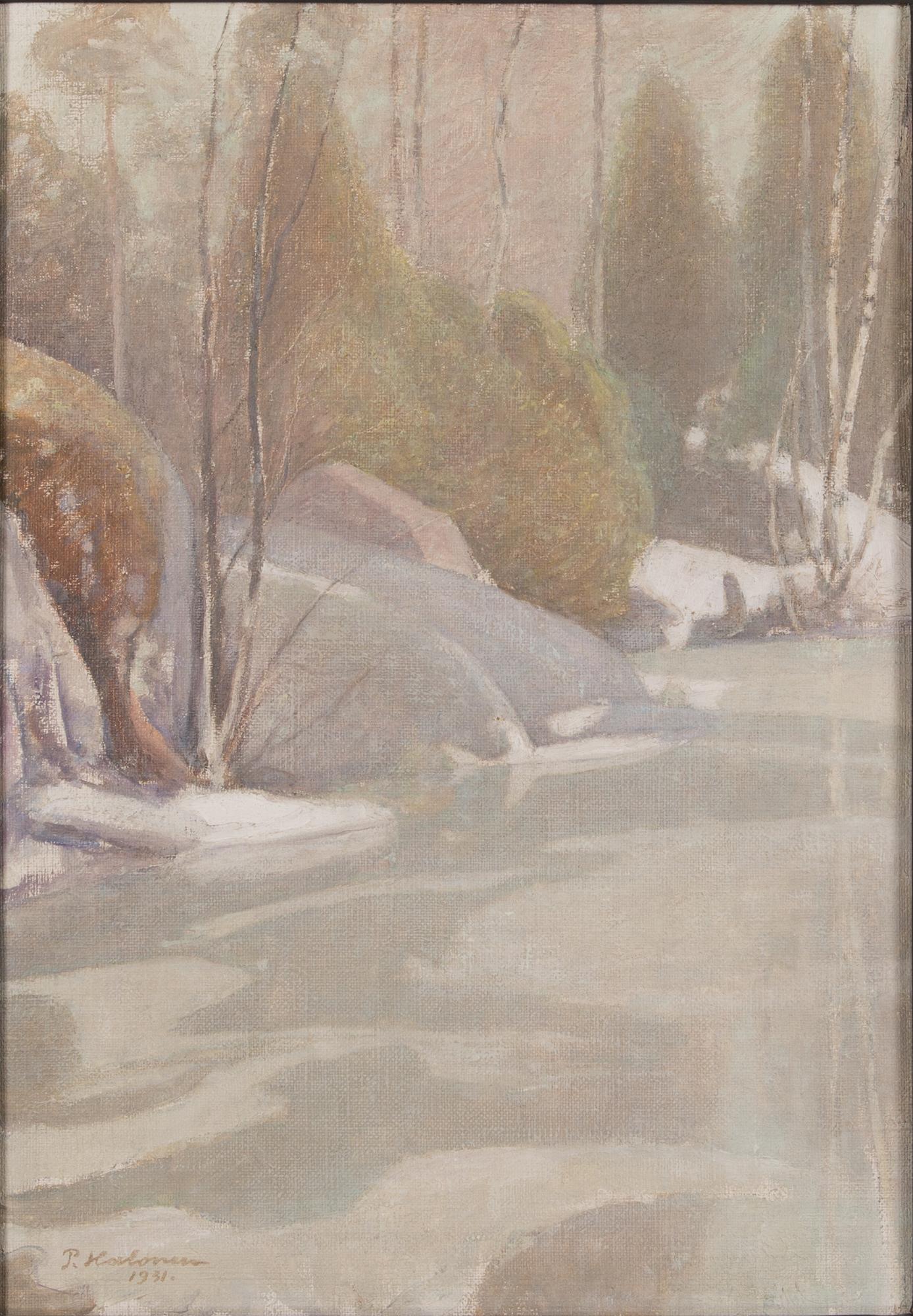 Pekka Halonen, Vårvinter.