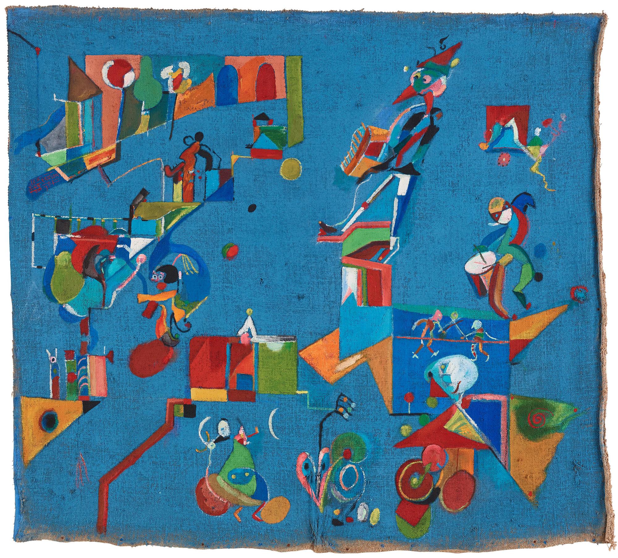 Leif Ericson, "Det blå torget".