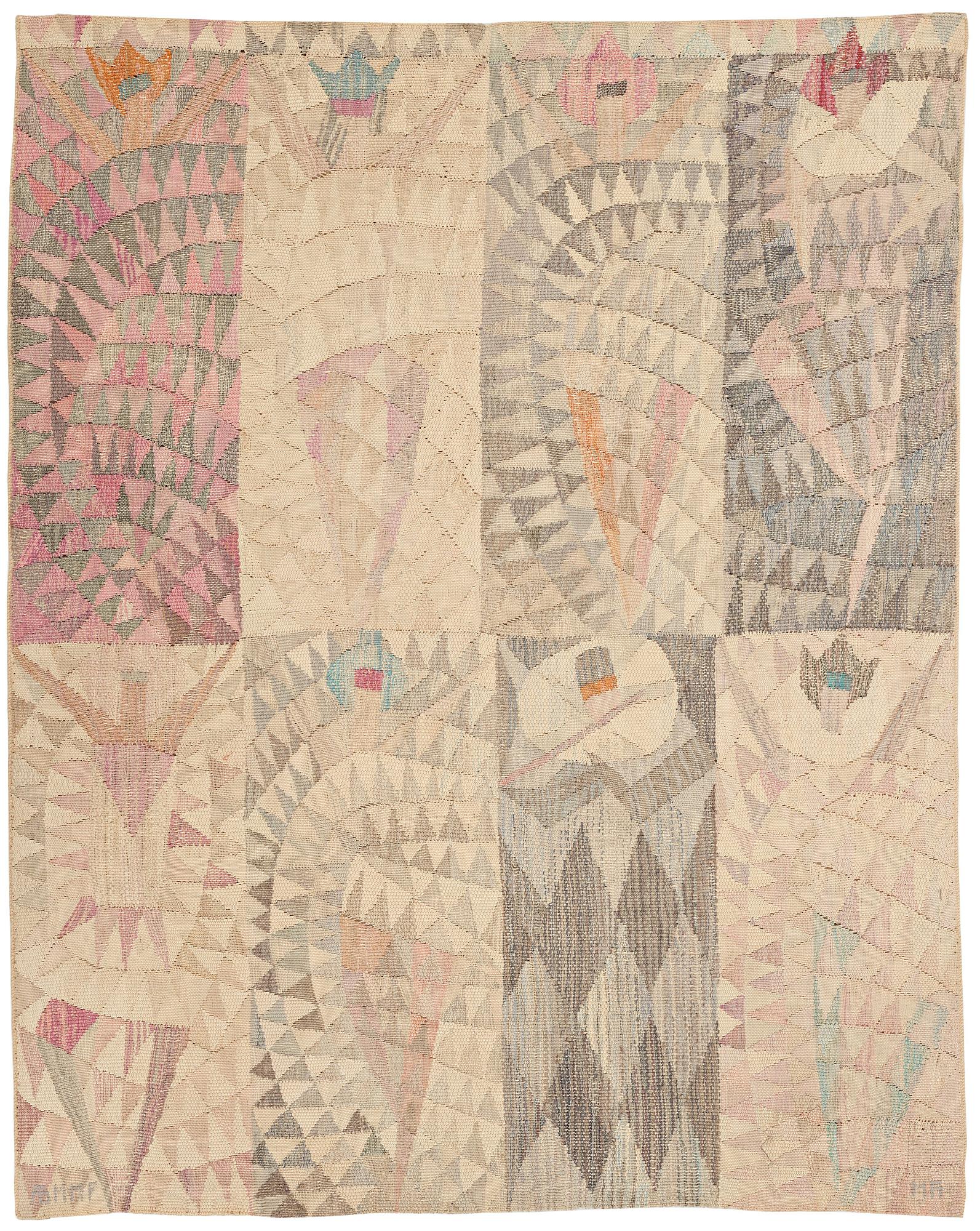 Marianne Richter, A TAPESTRY, "Karneval", a tapestry variant, ca 120,5 x 92,5 cm, signed AB MMF MR.