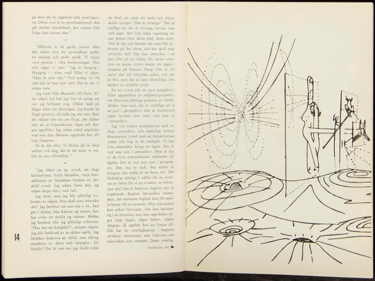 Salamander, swedish avantgarde art magazine, no I-II (complete), Malmö 1955-56.