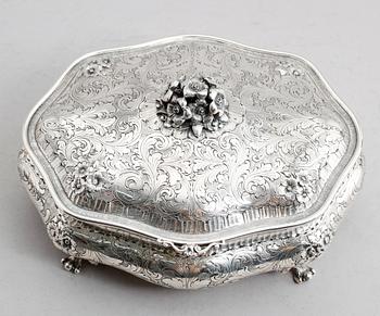 SKRIN, silver, import, märkt Juvel-Sjögren, 1939. Vikt ca 920 gram.