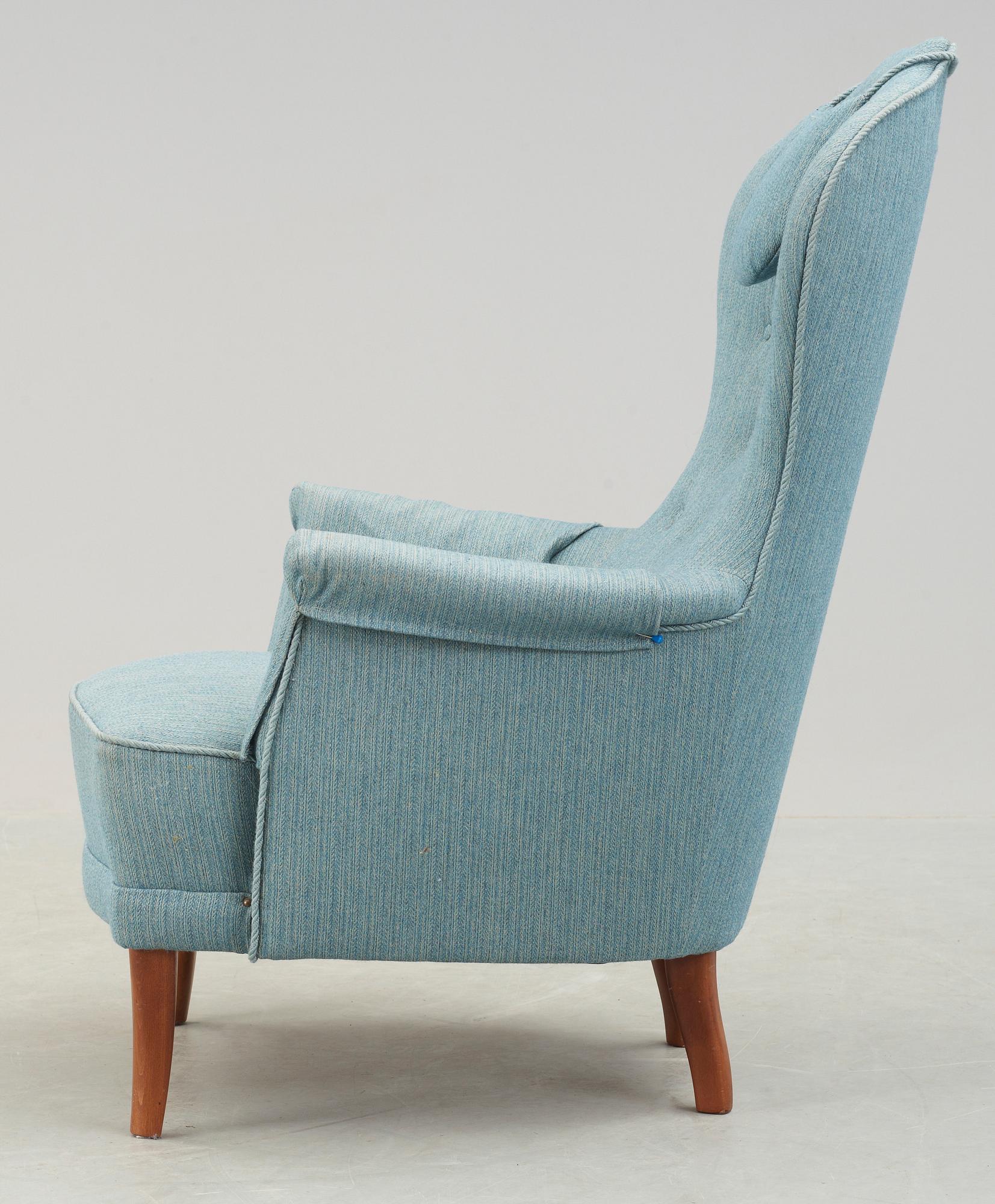 FÅTÖLJ, "Farmor", Carl Malmsten.