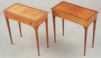 A pair of Swedish 19th century tables.