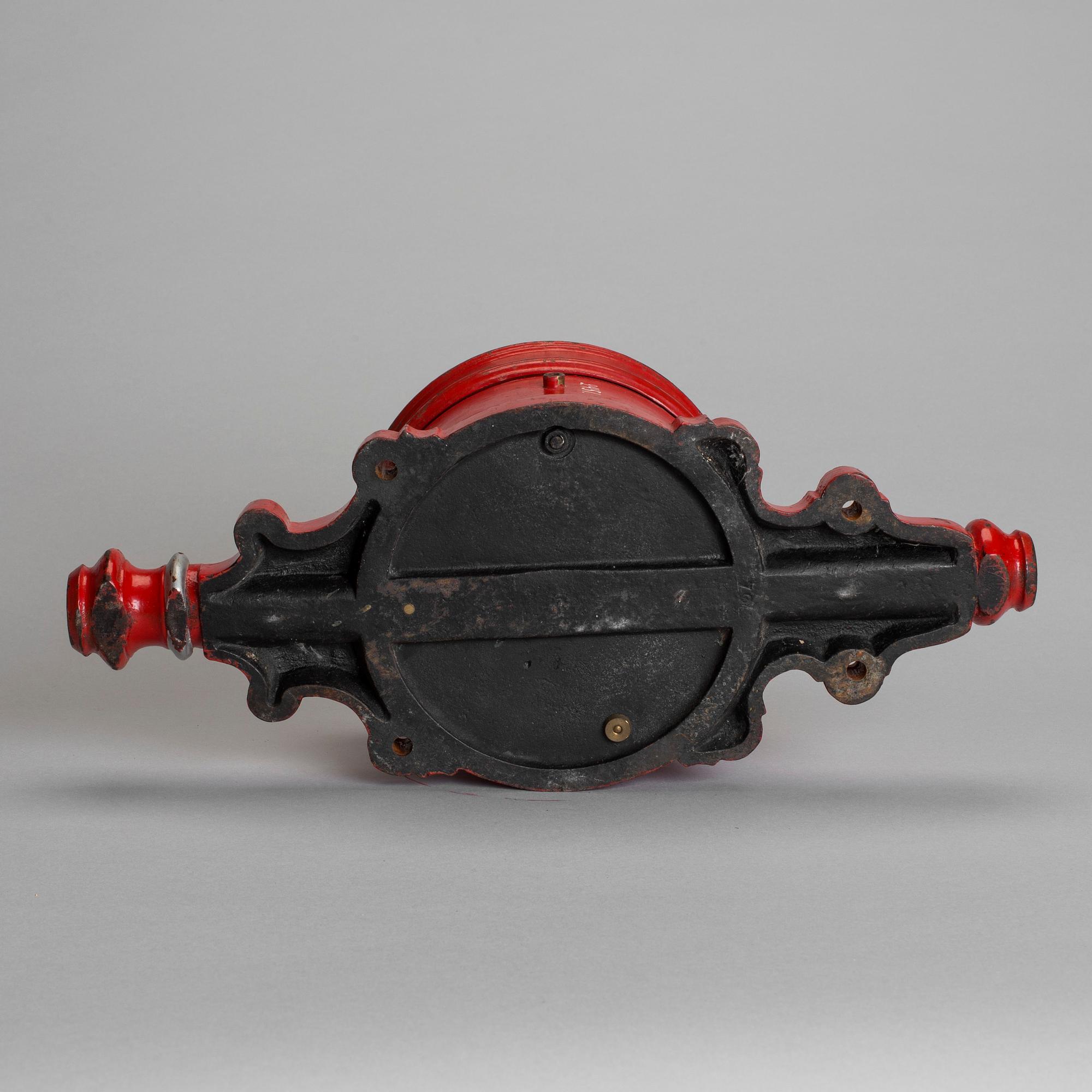 FIRE-Telegraph, cast iron, Telefon AB L. M. Ericsson, Stockholm. 1800/1900-tal.