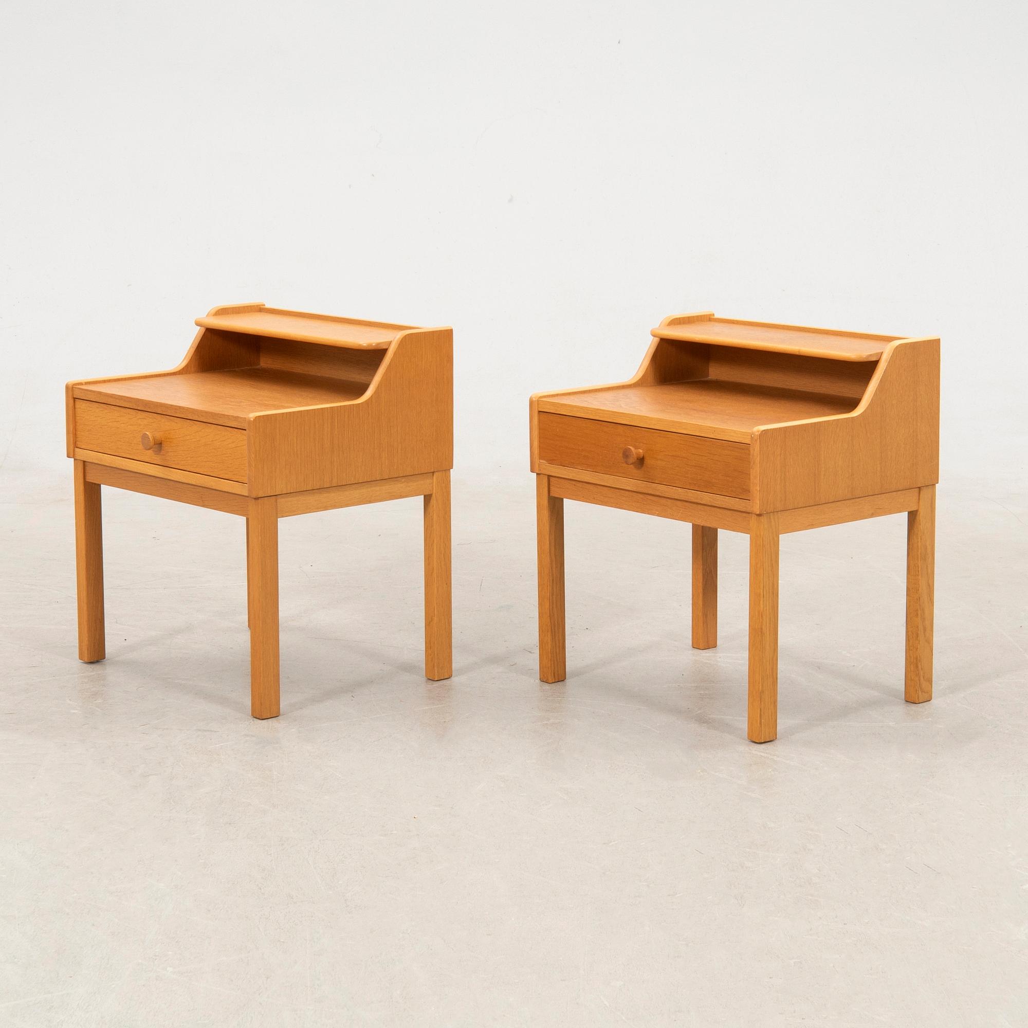 Sängbord ett par 1960/70-tal.