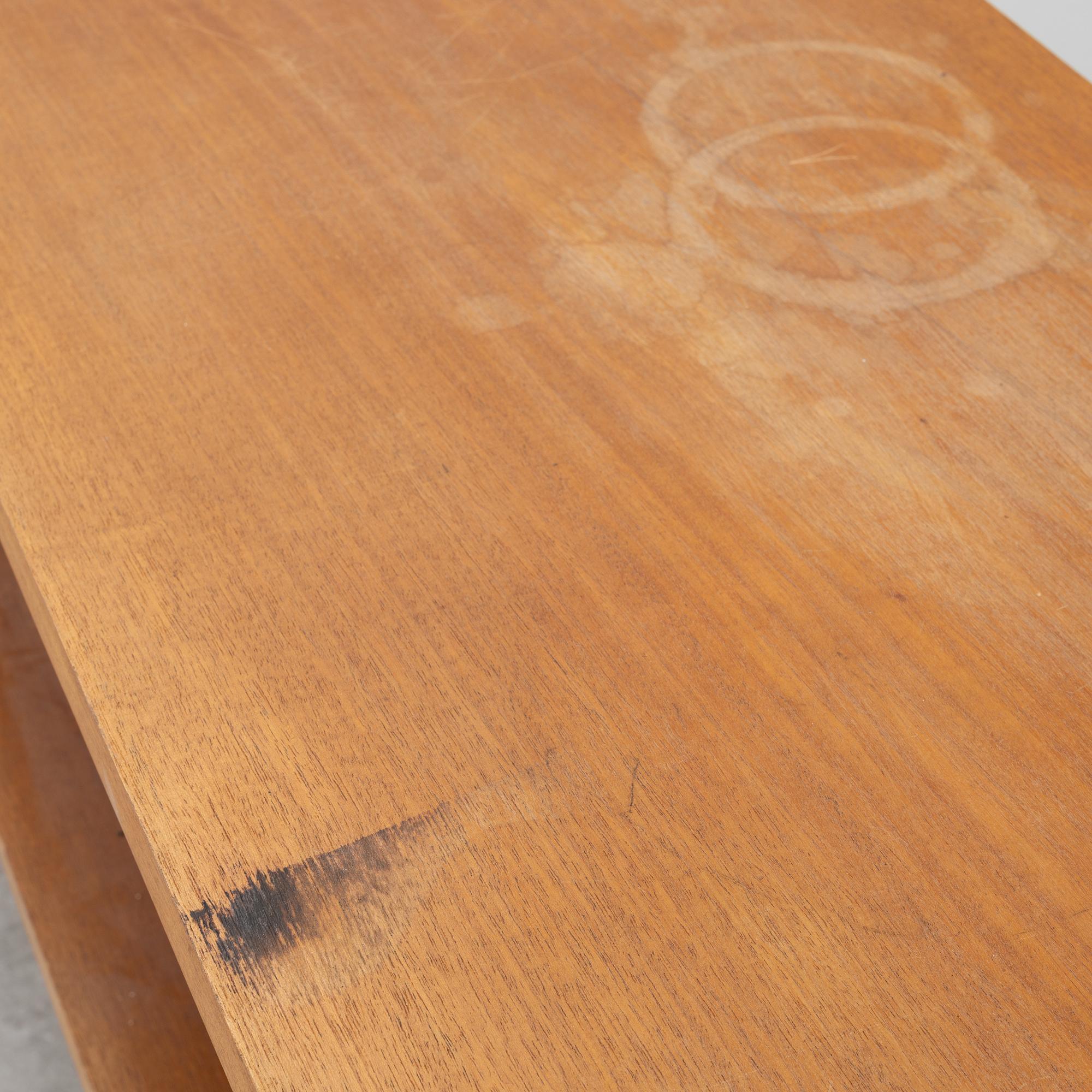 Josef Frank, a model 648 library table, Firma Svenskt Tenn, Sweden, before 1985.