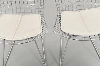 HARRY BERTOIA, stolar ett par, "Side chair", Knoll, märkta.