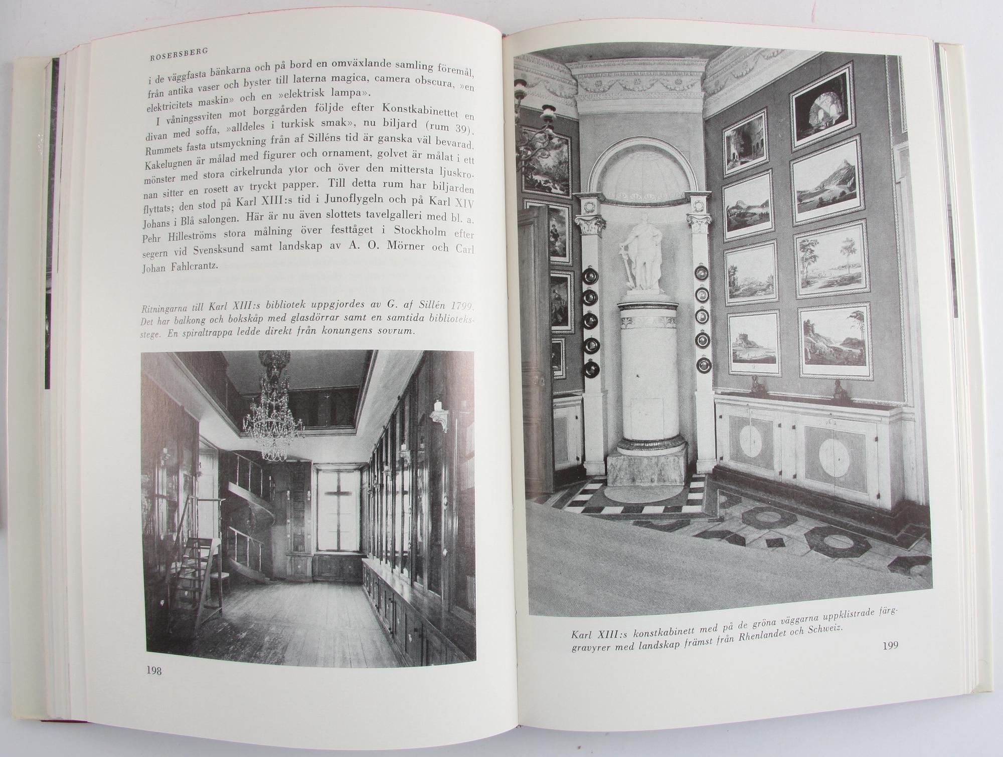 BOK, 18 vol, "Svenska slott o herresäten",
Allhems förlag, Malmö.