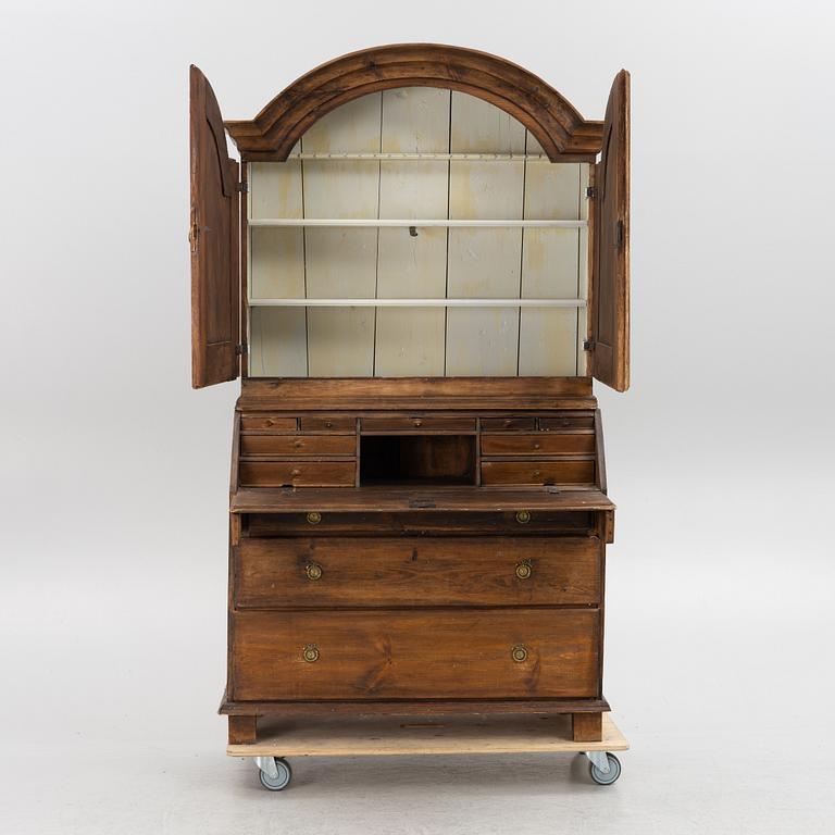 A writing cabinet, 18th Century.
