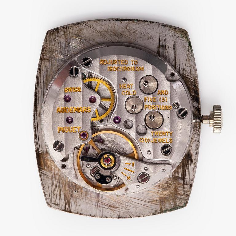 Audemars Piguet, urverk med tavla, "No reserve".