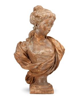 187. Simon Louis Boizot, SIMON LOUIS BOIZOT, terracotta, signed and dated 1774.