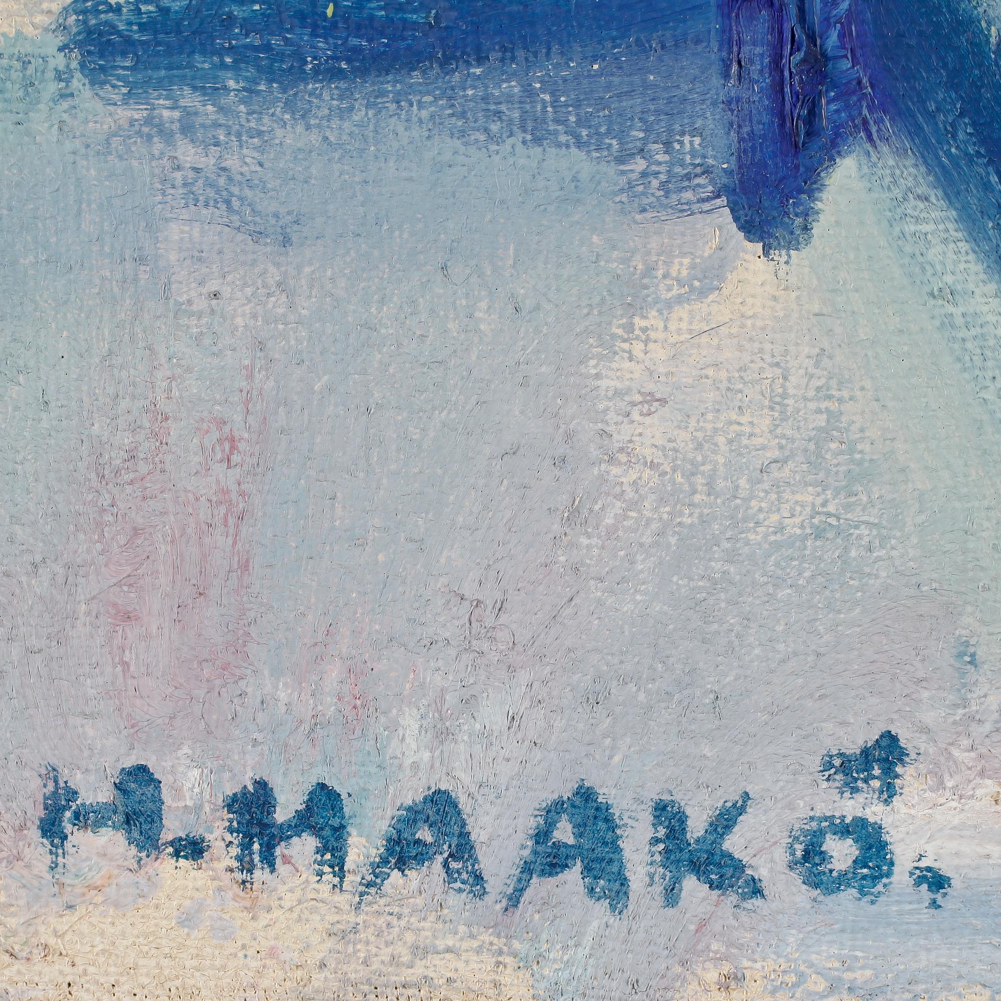 HANS HAAKÖ, olja på duk, sign.