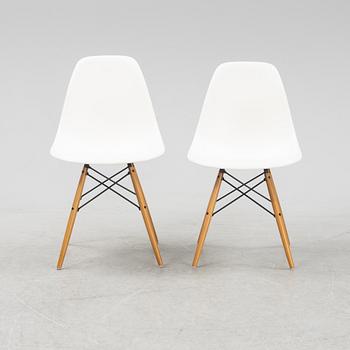 Charles and Ray Eames, stolar, 6 st, "Plastic chair DSW", Vitra,