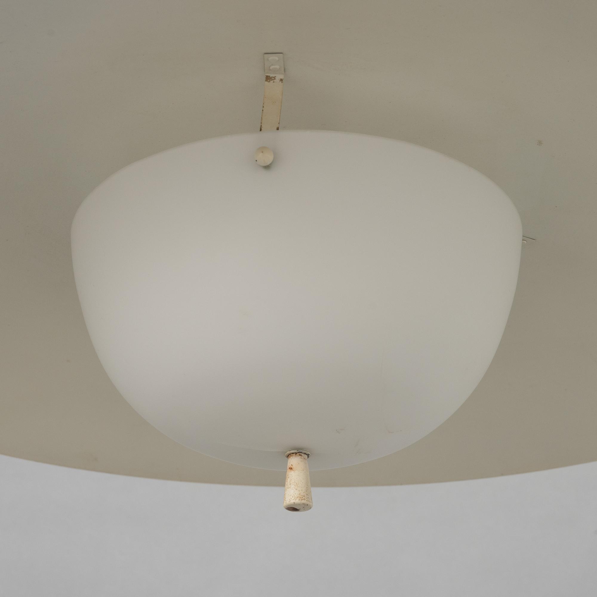 Alf Svensson, a model 'T-6H' ceiling lamp, Bergboms, mid 20th Century.
