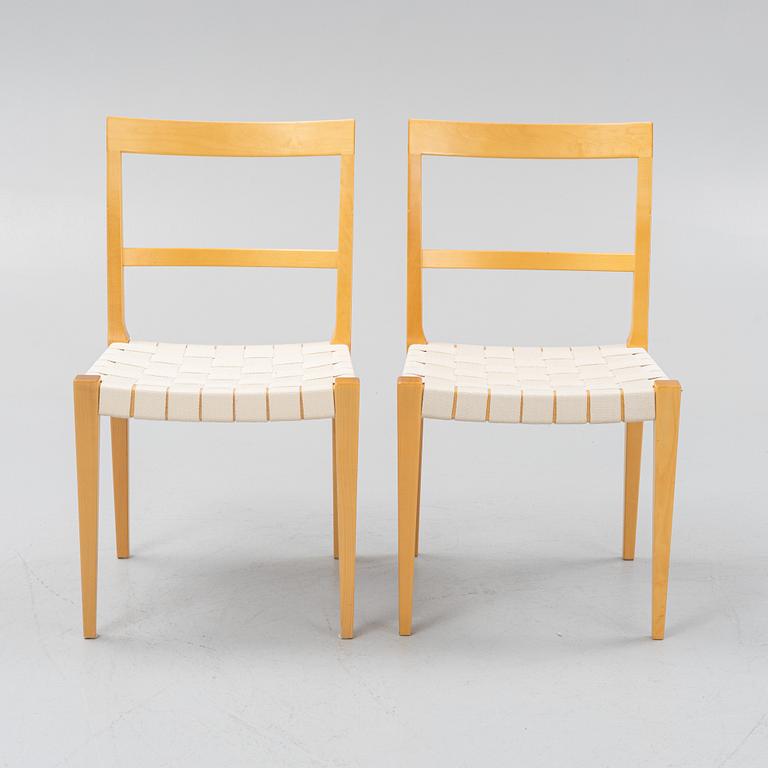 Bruno Mathsson, stolar, 5 st, "Mimat", Bruno Mathsson International, Värnamo, 1995-2001.