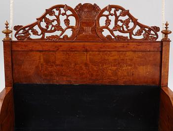 A Bed, second half of the 19th Century, and a Canopy.