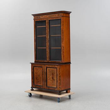 Bookcase, late 19th century.