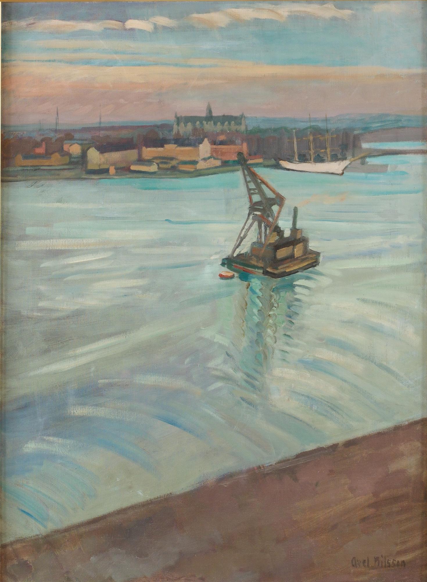 Axel Nilsson, "Skymningsdager över Strömmen".