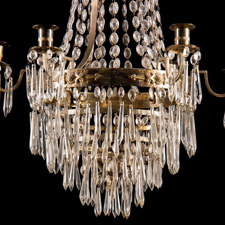 TAKKRONA, sengustaviansk stil, 1900-talets början. Höjd 85 cm.