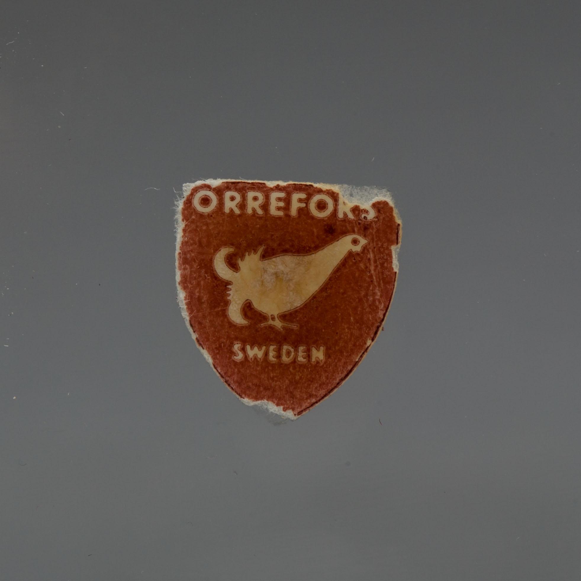 SKULPTUR, glas, Sven Palmqvist, Orrefors Expo, signerad R736.71.