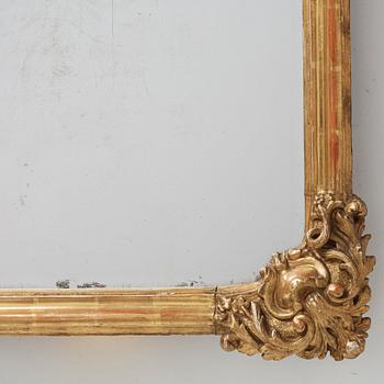 A presumably German Rococo mirror.