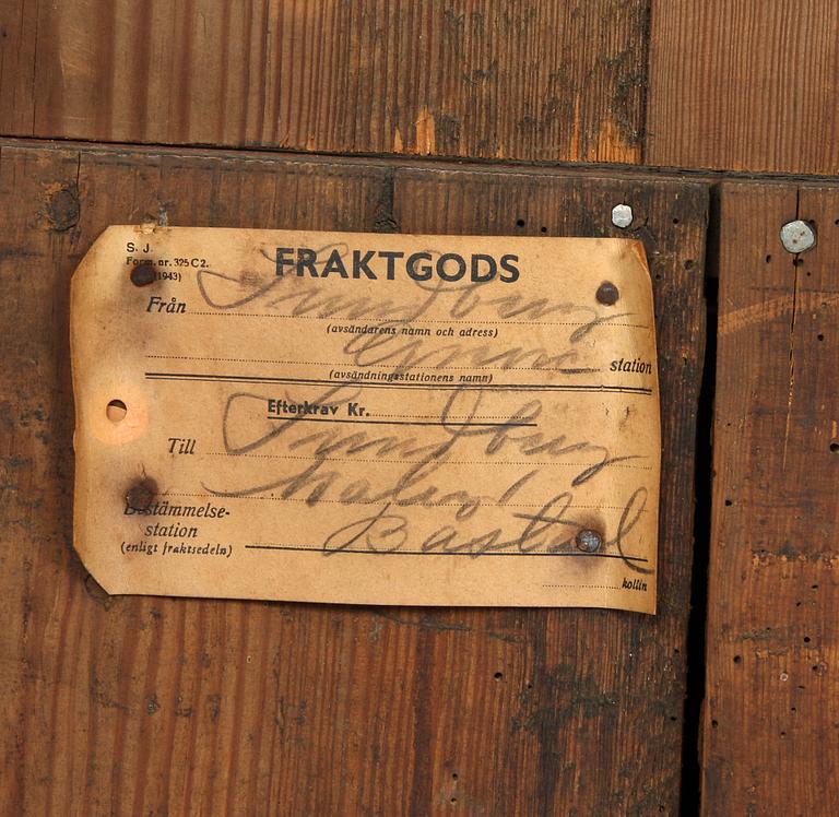 HÖRNSKÅP, 1700/1800-tal.