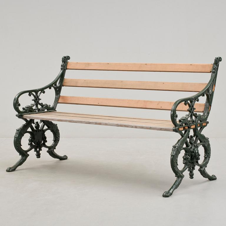 SOFFA, gjutjärn, tidigt 1900-tal.