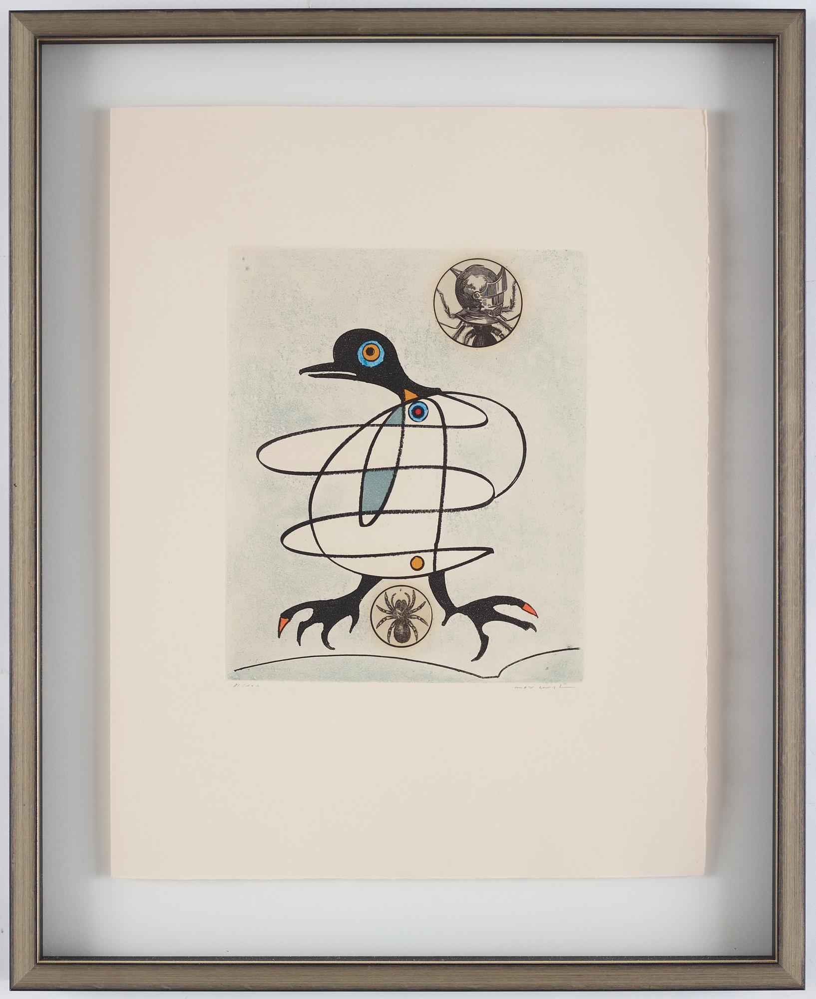 Max Ernst, "Oiseaux en Péril".