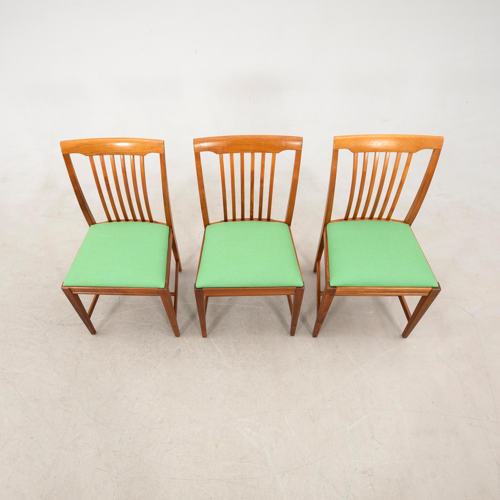 Svante Skogh, chairs 6 pcs "Vindö", Balders Snickeri Vaggeryd, second half of the 20th century.