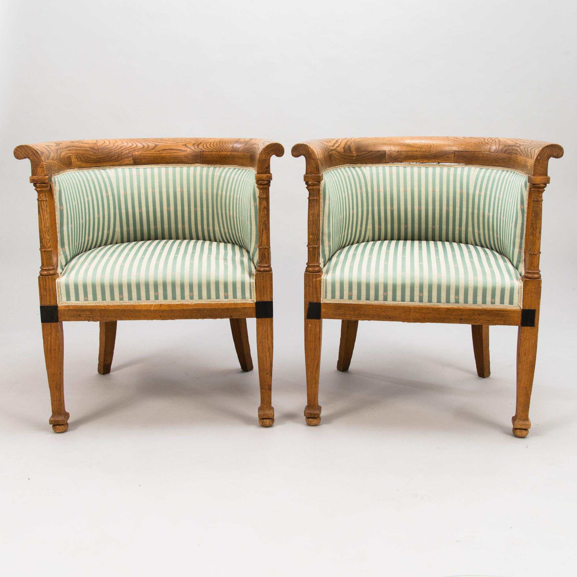 A 1920's 5-piece sofa suite.