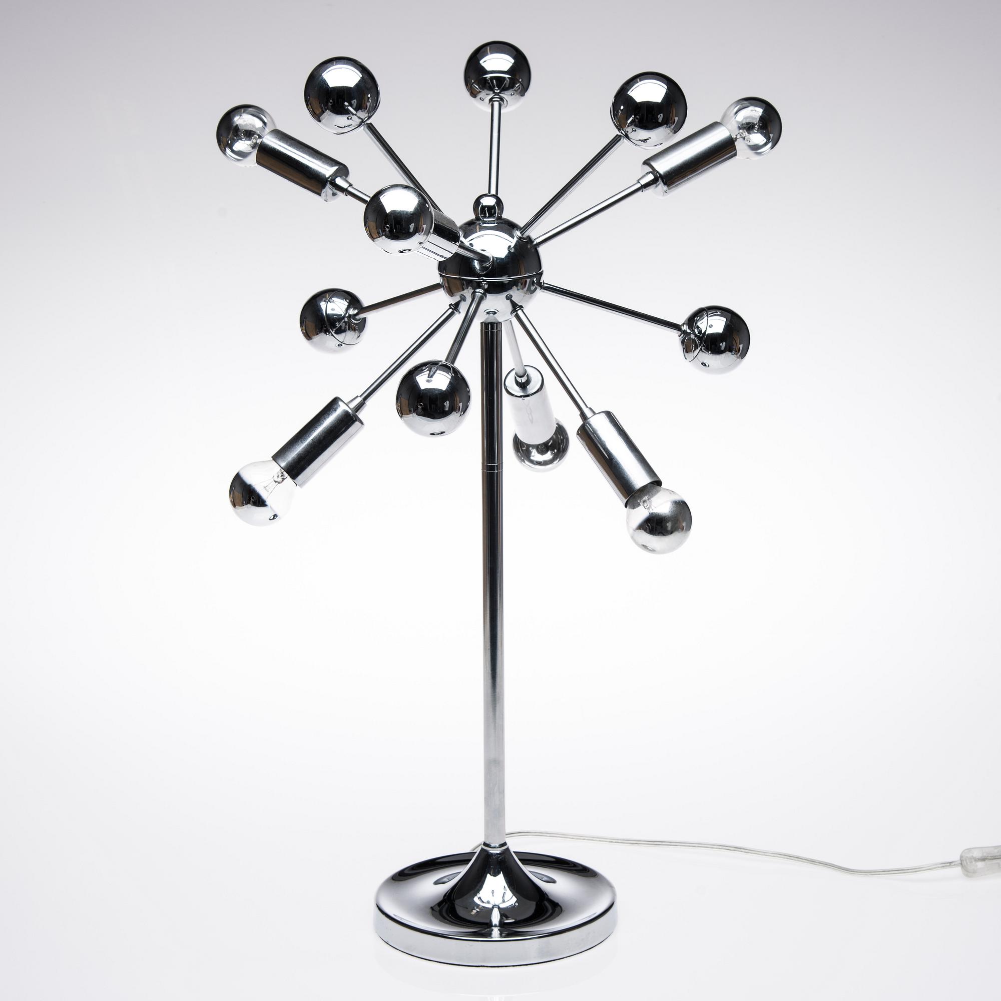 BORDSLAMPA, "Sputnik", 1900-talets senare hälft.