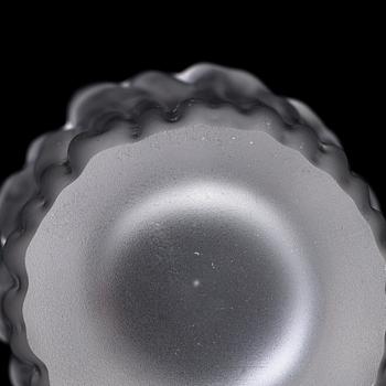 Tapio Wirkkala, två vaser, "Jäkälä "(Renlav), signerad Tapio Wirkkala, Iittala 3515. 1950-64.