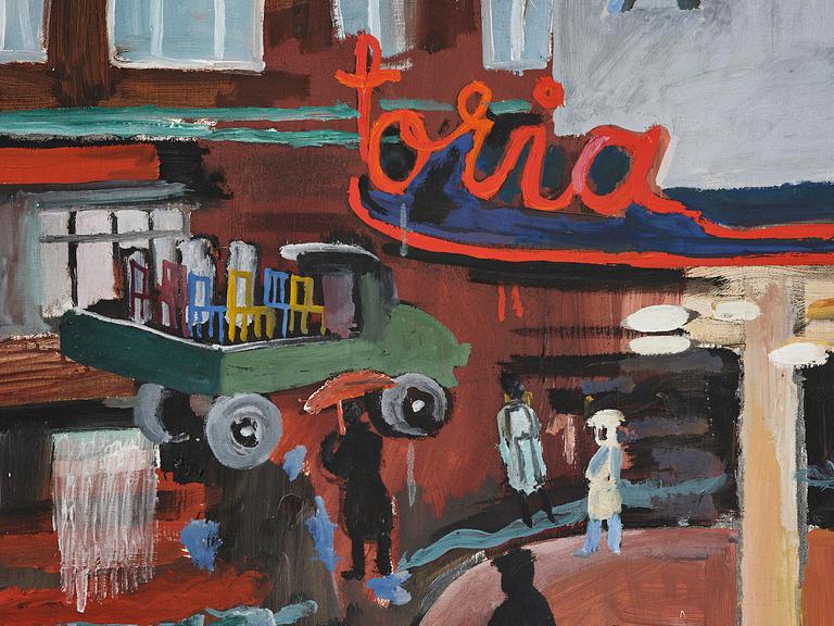 Sven X:et Erixson, "Höstkväll på Götgatan".