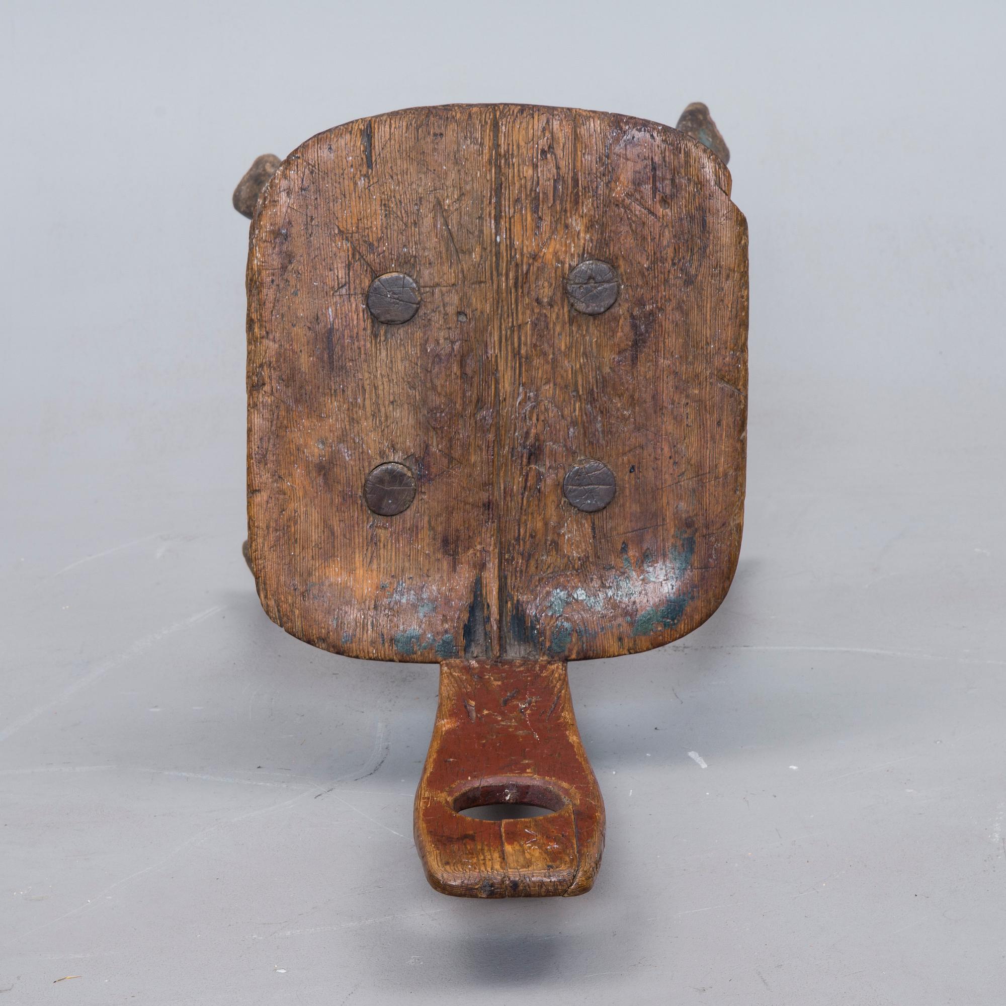 STOL, allmoge, 1800-tal.
