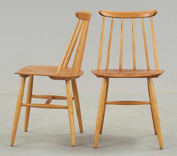 STOLAR, ett par, "Fanett", Ilmari Tapiovaara, Edsbyverken, 1900-talets mitt.