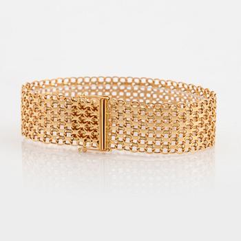 Bracelet, 18K gold, x-link.