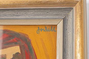 Ivan Jordell, Woman in a Striped Jumper.