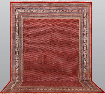 A carpet, Sarouk - Mir, ca 380 x 274 cm.