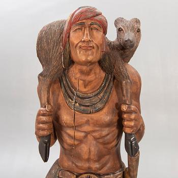 Sculpture, wood, second half of the 20th century.