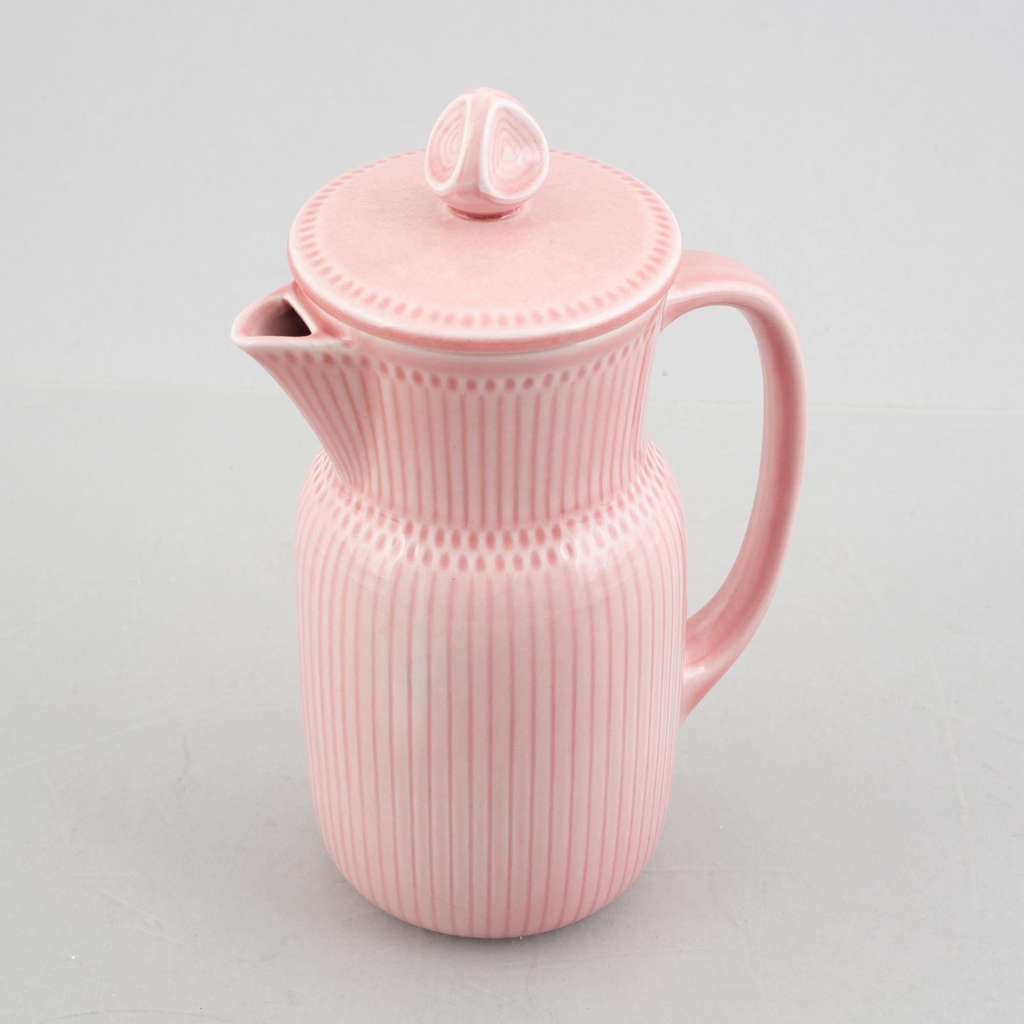 Hertha Bengtson, mat och kaffeservis, 74 delar, porslin, "Rosmarin", Rörstrand.