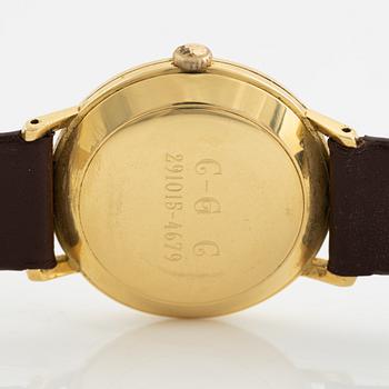 Movado, Tempo-Matic, wristwatch, 34 mm.