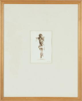 John-E Franzén, Standing model.