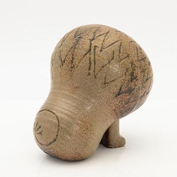 Lisa Larson, The lion figure, stoneware, "Lejon Midi", Gustavsberg.