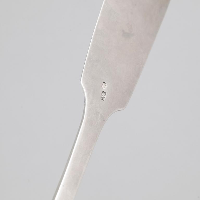 SOPPSLEV, silver, oidentifierad mästare, Lettland, 1922 - 1939. Vikt 259 gram.