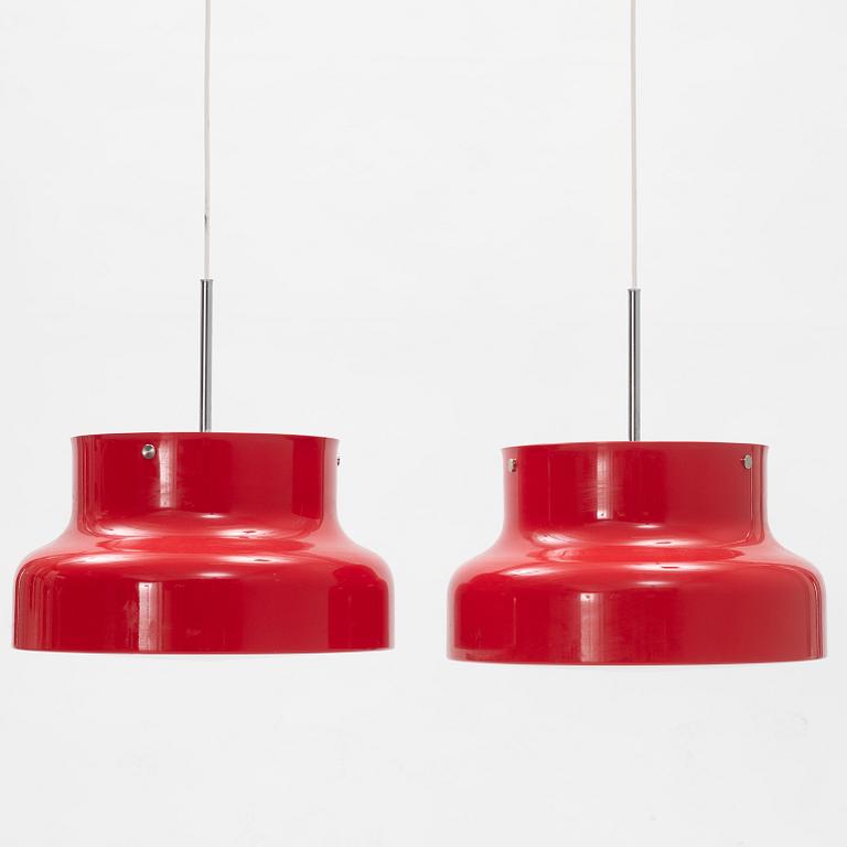 Anders Pehrson, taklampor, ett par, "Bumling", Ateljé Lyktan, Åhus.