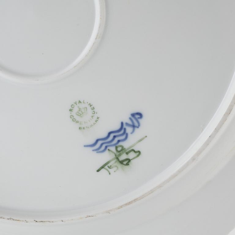 Royal Copenhagen, dinner service, 61 pieces, "Blue Flower", Denmark.