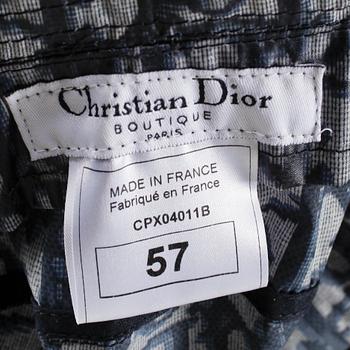 CHRISTIAN DIOR, två strandhattar.